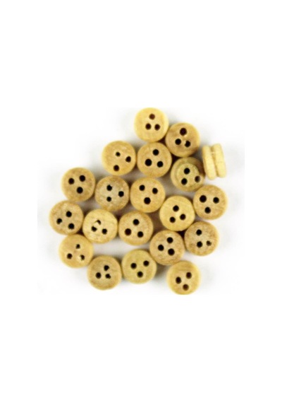 Occre 17003 3 Delikli, 4 Mm Kasnak, Ahşap, 18 Adet-57375
