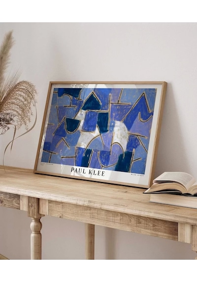 Çerçevesiz Poster Paul Klee Mavi Gece