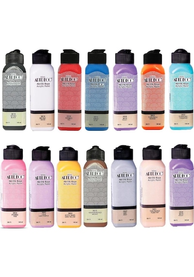 Artdeco Akrilik Boya 140 Ml 14'Lü Set