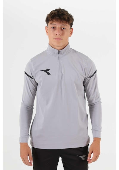 Diadora Alto Antrenman Eşofmanı Tek Üst Gri