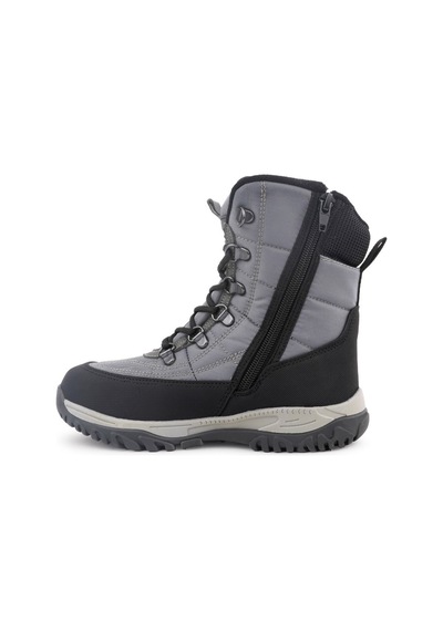 Kids Club Shoes Felix Ortopedik Kaymaz Taban Unisex Kar Botu Çocuk Bot Gri