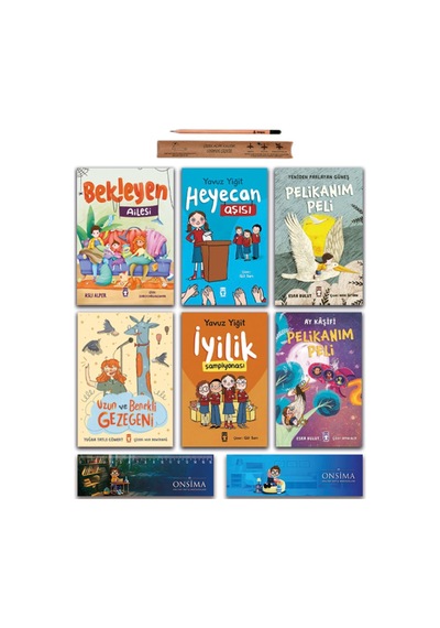 Timaş Çocuk Bekleyen Ailesi - İyilik Şampiyonası - Pelikanım Peli - Heyecan Aşısı Set 6 Kitap