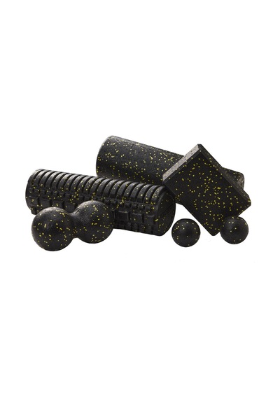 Actifoam #EvdeKal Tam Pilates Seti Yoga Set Spor Fitness - Turuncu Siyah - Turuncu