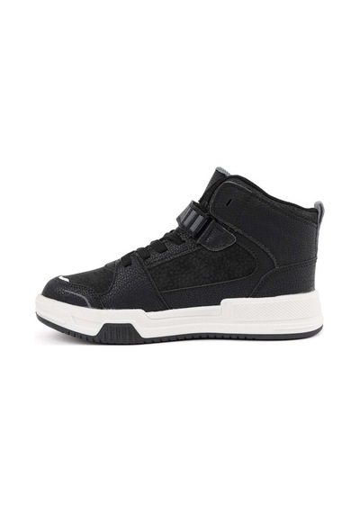 Cool King Uzun Çocuk Sneaker Spor Ayakkabı Siyah