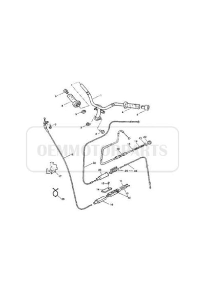 Yamaha Aerox Jigle Teli Kısa