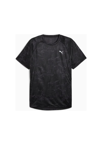Puma Run Velocity Aop Erkek Tişört C-pum527603p01p01 SIYAH