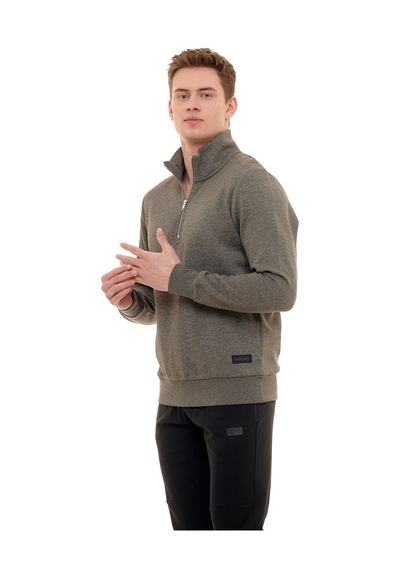 Gsstore Galatasaray Erkek Sweatshirt 12257106 Gri Melanj