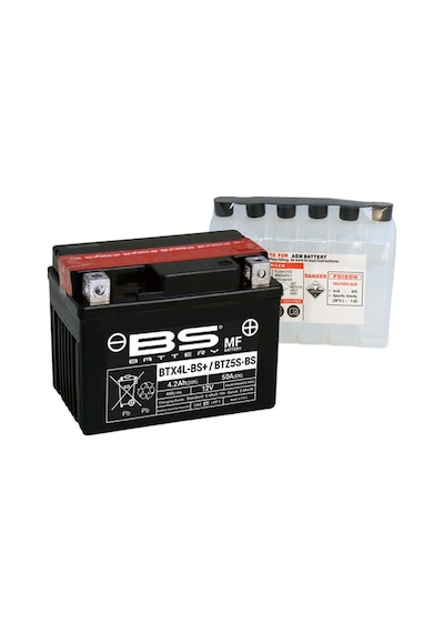 Btz5s-bs 2008-2014 Ktm 450 Smr Uyumlu Akü Bs Sulu Akü