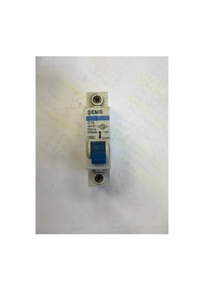 Şems 1p C 16a 3ka W Otomat Sigorta