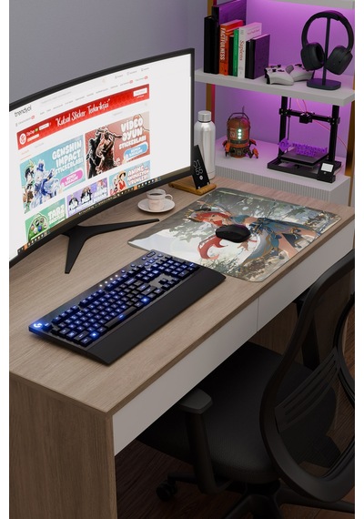 Nilou Genshin Impact Anime Gacha V5 - 48x40 Xl Gaming Mouse Pad Fare Altlığı