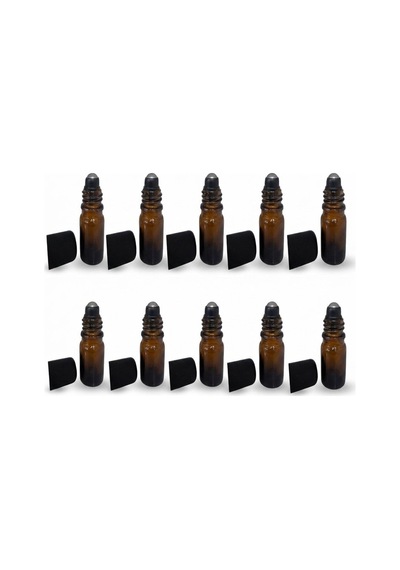 Amber Metal Bilyeli Roll On Şişe 5 Ml 3498 Adet