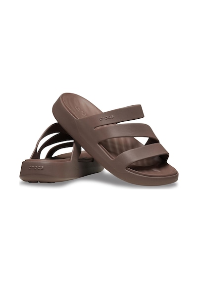 Crocs Getaway Strappy Kadın Terlik Cr209587-0lf Kahverengi