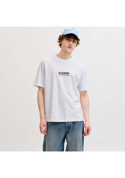 Jack & Jones Jack&jones Savona Box Erkek Beyaz Tişört