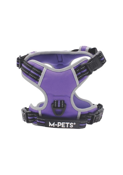 M-pets Hıkıng Reflektörlü Soft Sırt Tasması Purple L