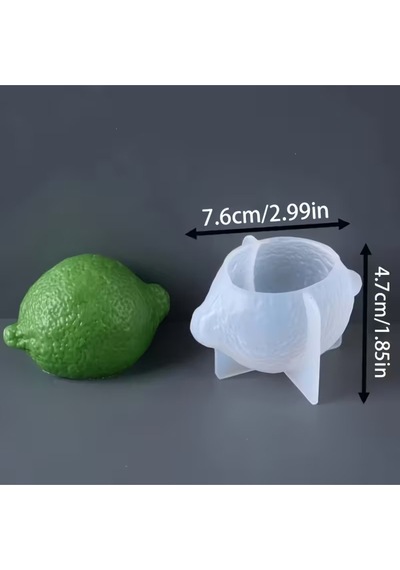 Yatay Limon Mum Silion Kalıp S954