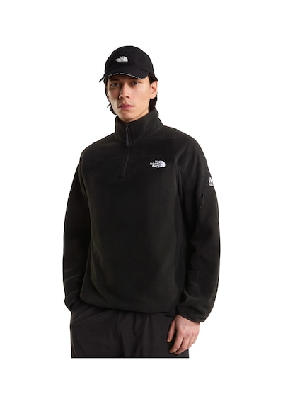 F0a8j8pjk31-r The North Face M Mountaın Athletıcs Glacıer 1-4 Zıp Fl Erkek Ceket Siyah F0a8j8pjk31-r
