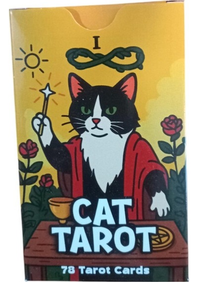 English Tarot 78 Cards İngilizce Tarot Kartı - Cat Tarot