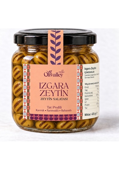 Baharatlı Izgara Zeytin 425 G