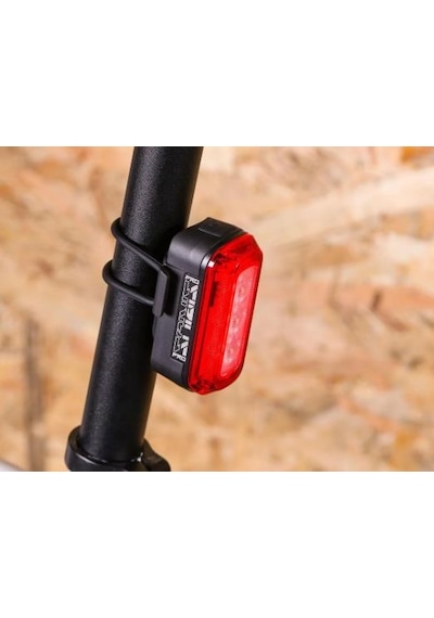 Moon Sirius Pro 350 Lümen Usb Şarjlı Bisiklet Arka Lamba 2025 Yeni Model Siyah