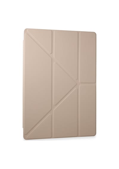 Galaxy Tab A9 Plus Kılıf Kalemlikli Mars Tablet Kılıfı - Rose Gold Arka Kapak