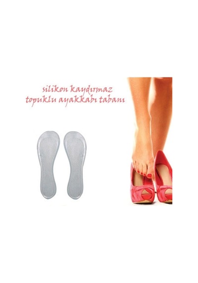 Silikon Kaydırmaz Tamboy Topuklu Ayakkabı Tabanı - 896391831