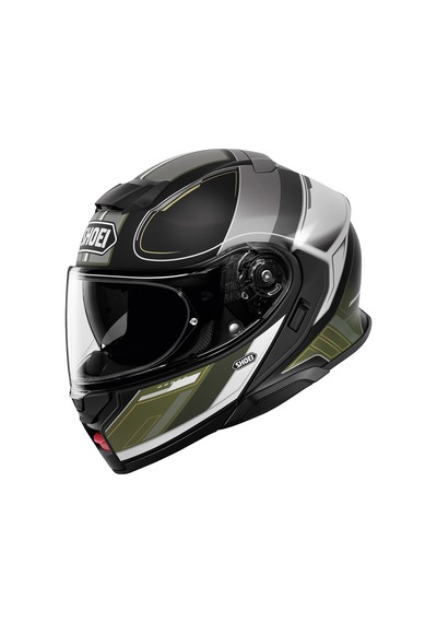 Shoei Neotec 3 Sharpen Kask Siyah - Gri - Yeşil