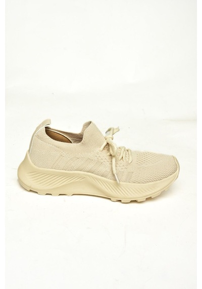 Fox Shoes U239004004 Bej Kumaş Spor Ayakkabı Sneakers Bej-kumaş Bej