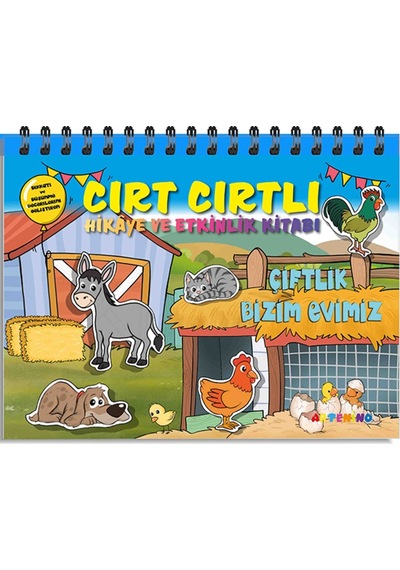 Cırt Cırtlı Hikaye Ve Etkinlik Kitabı-çiftlik Bizim Evimiz