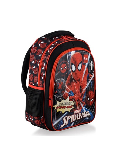 Spıderman Ilkokul Çantası Due Neıgborhood, Beslenme Çantası Ve Kalemlik Renkli