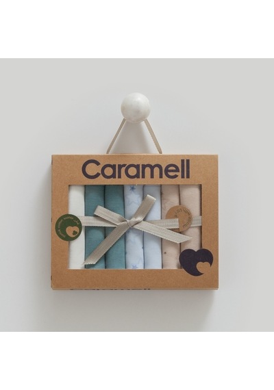 Caramell 7'li Bebek Penye Mendili Mnd1347 Tekli