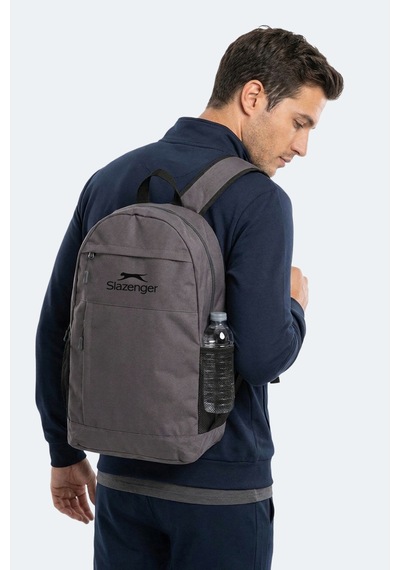 Slazenger Favento Unisex Koyu Gri Omuz Sırt Çantası