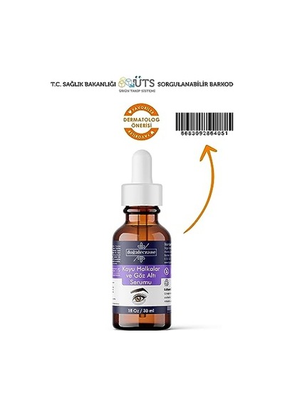 Doğal Eczane Göz Altı Görünüm Tamamlayıcı Şişlik Ve Morluk Karşıtı Göz Çevresi Serumu 30 Ml