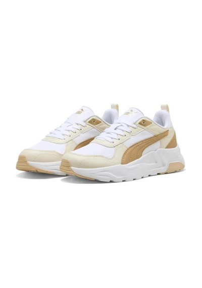 Puma 40070402 Trınıty 2 Whıte Lıght Sand Kadın Sneaker Beyaz
