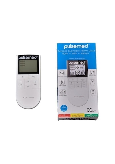 Entegre Elektronik Terapi Cihazı Tens + Ems + Masaj Şarj Edilebilir
