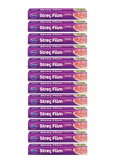 Streç Film 33 Mt 12 Paket