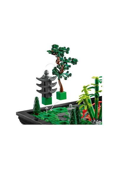 LEGO® Icons Huzurlu Bahçe 10315 - Yetişkinler için Koleksiyonluk Model Araba Yapım Seti (1363 Parça)