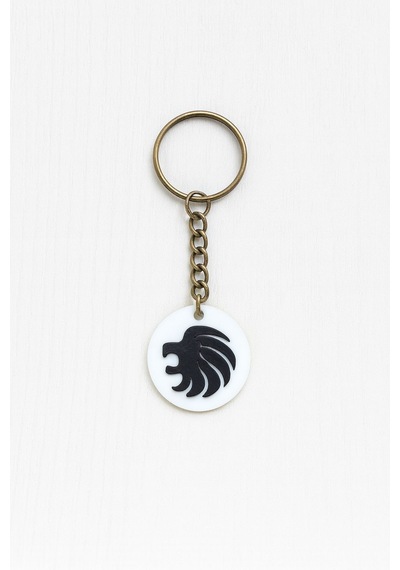 Aslan Burcu Nfc Anahtarlık Akıllı Temassız Bağlantı Özellikli Burç Anahtarlığı 3,5 Cm