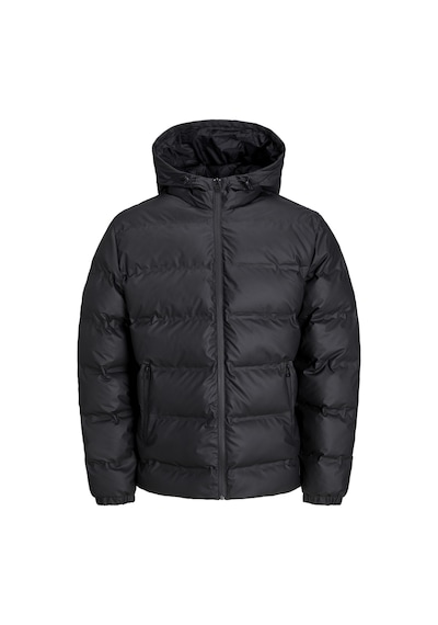 Jack & Jones Suya Ve Rüzgara Dayanıklı Kapüşonlu Puffer Mont - Elements 12239020 Black Siyah Jack & Jones Suya Ve Rüzgara Dayanıklı Kapüşonlu Puffer Mont - Elements 12239020 Black Siyah