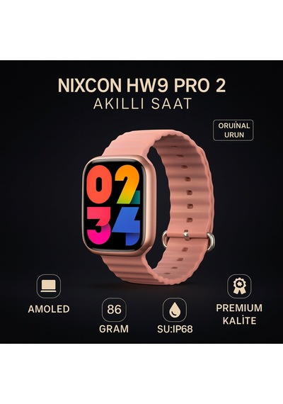 Nixcon HW9 Pro 2 Akıllı Saat ( Distribütör Garantili )