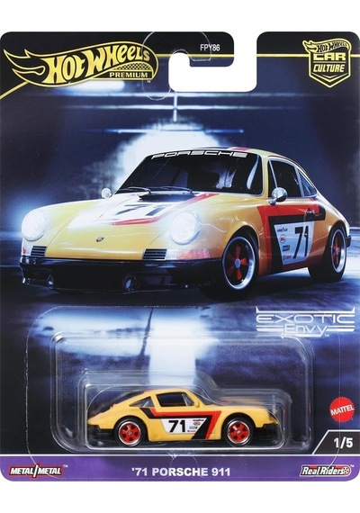 Hot Wheels Premium Exotic Envy - '71 Porsche 911 Hkc80