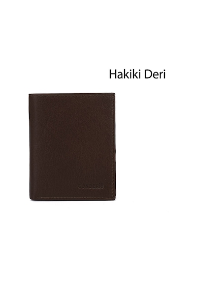 Gönderir Gönderi R Erkek Kahverengi Hakiki Deri Dikey Cüzdan Ddmx77706959
