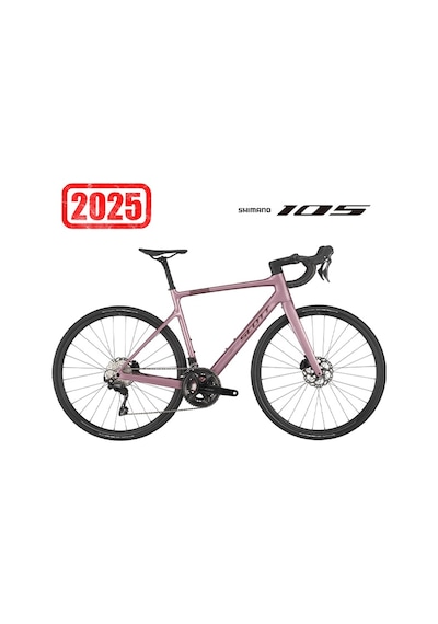 Scott Addict 50 Shimano 105 12v - Syncros Rp2.0 Disc Ash Pink Xs/49cm Beyaz