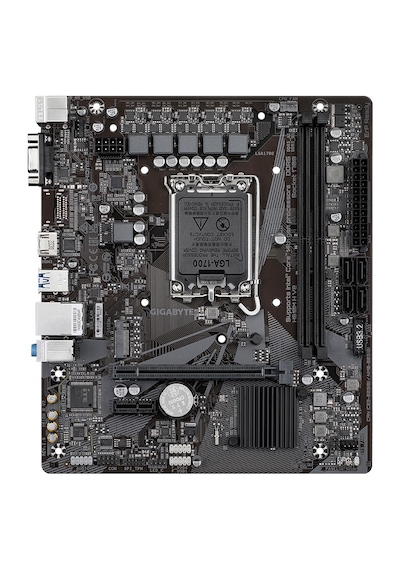 Gigabyte H610M H V2 D5 Intel H610 5600 MHz DDR5 Soket 1700 mATX Anakart