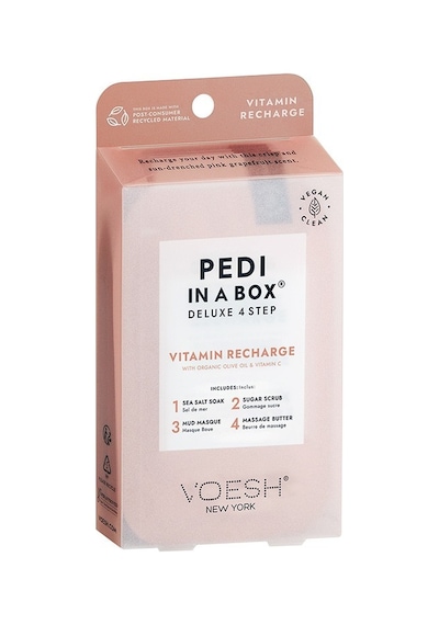 Pedı In A Box Deluxe 4 Adımlı Pedikür Seti - Vitamin