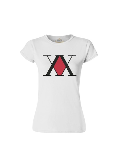 Hunter X Hunter - X Logo Beyaz Kadın Tshirt 001