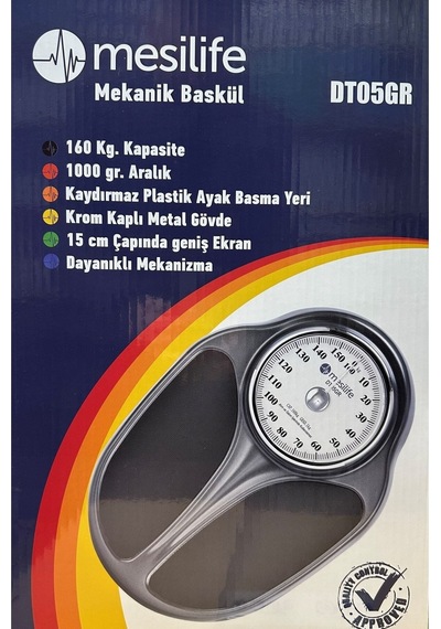 Medikalcim Mekanik Baskül Dt-05 160 Kg Taşıma Kapasiteli