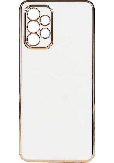 Teknomoda Samsung Uyumlu Galaxy A32 4g Kılıf Kenarları Gold Kamera Korumalı Renkli Pastel Silikon