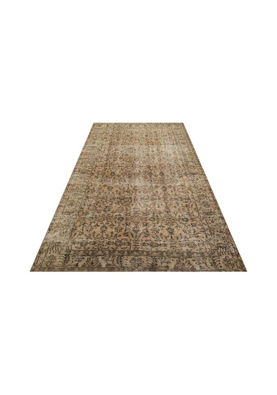 Klasik Modern Vintage Eskitme El Dokuma Halı 163 X 263 Cm 9457