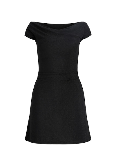 Jack & Jones Kadin Kayik Yaka Elbise - Aria - 12286395 Black