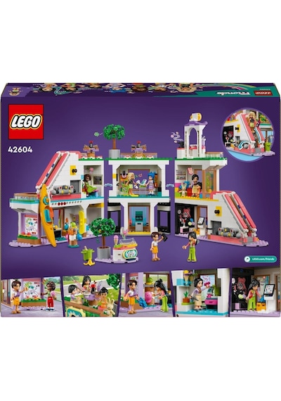 LEGO® Friends Heartlake City Alışveriş Merkezi 42604 8+ Yaratıcı Oyuncak Yapım Seti - 1237 Parça